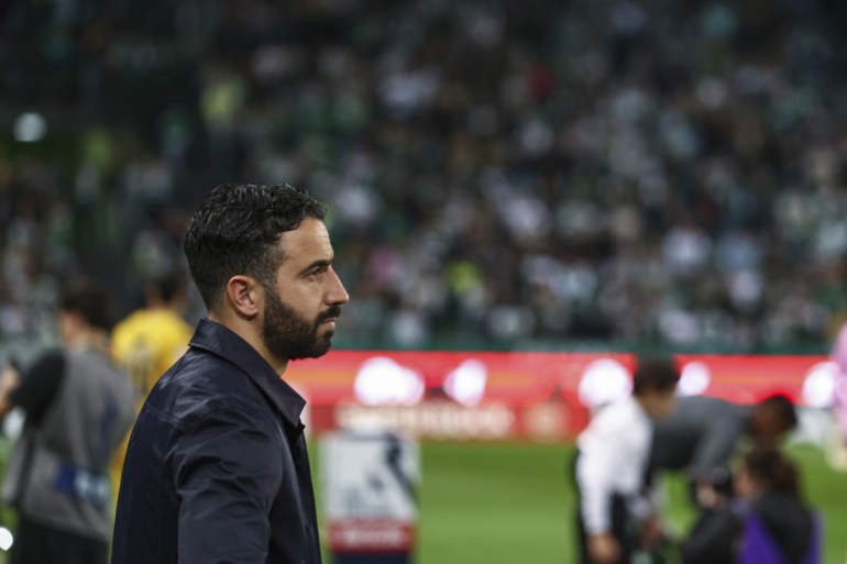 Ruben Amorim på sidelinjen for Sporting