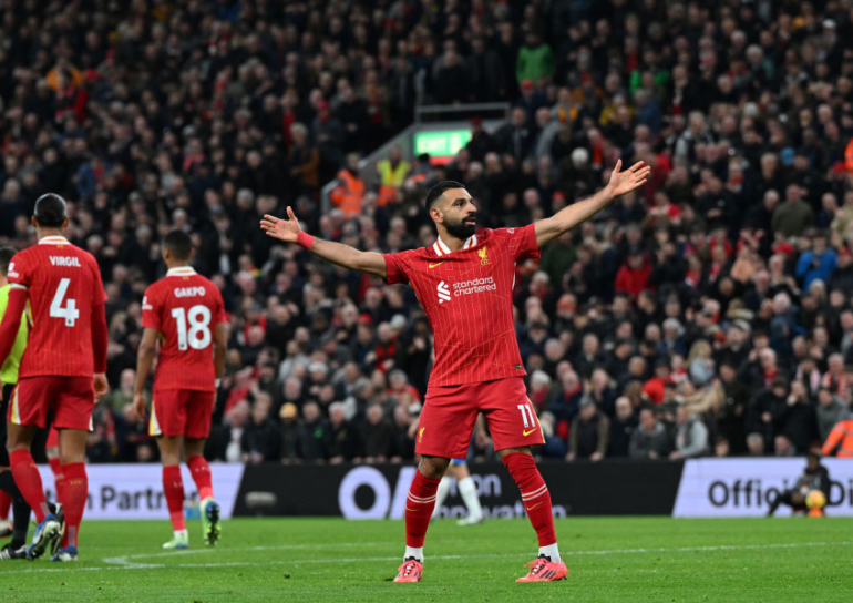 Salah jubler med Anfield